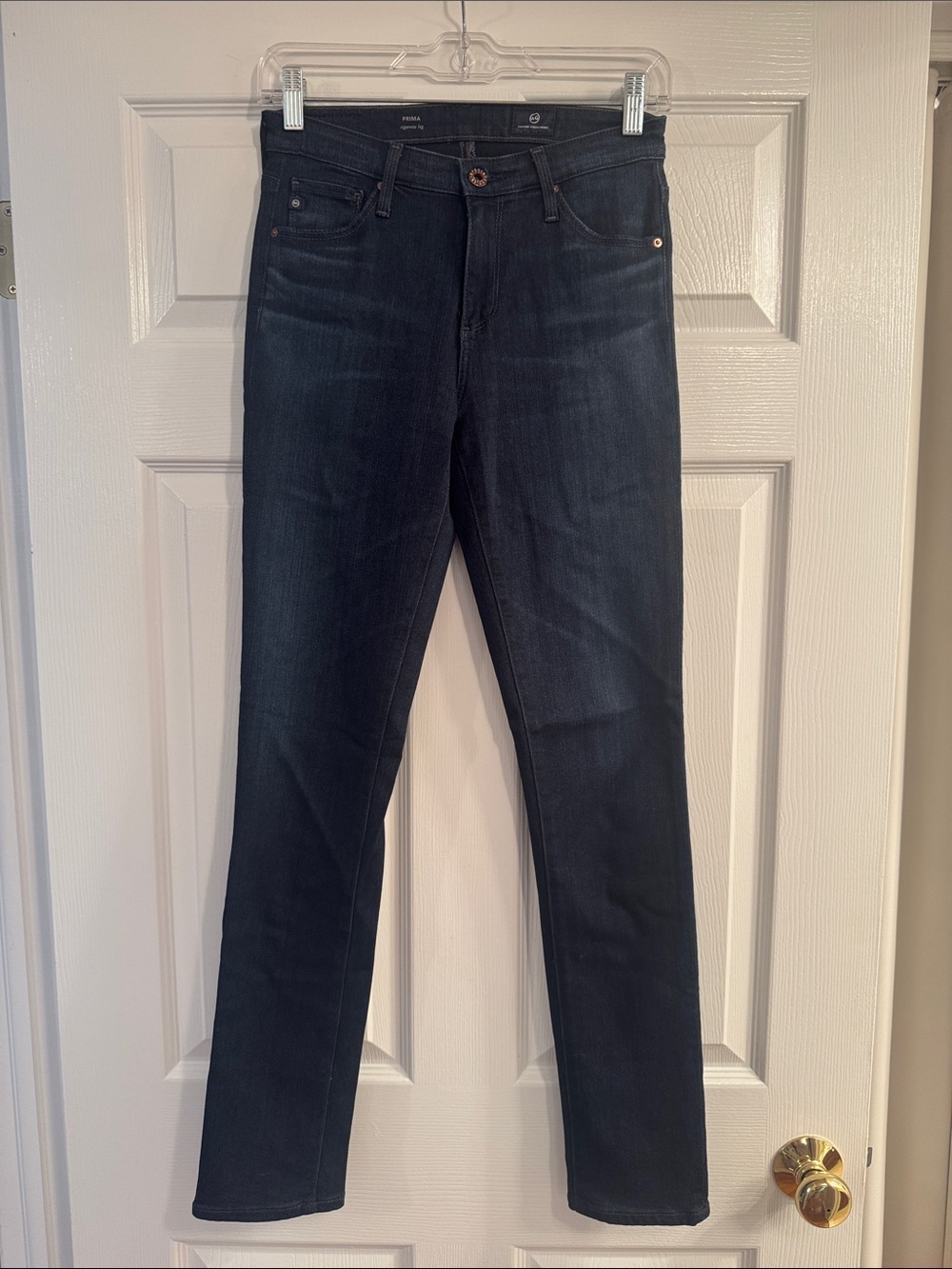AG Dark Wash Slim Jeans